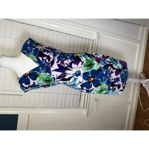 Lauren Ralph Lauren Floral Print Dress Size 10P